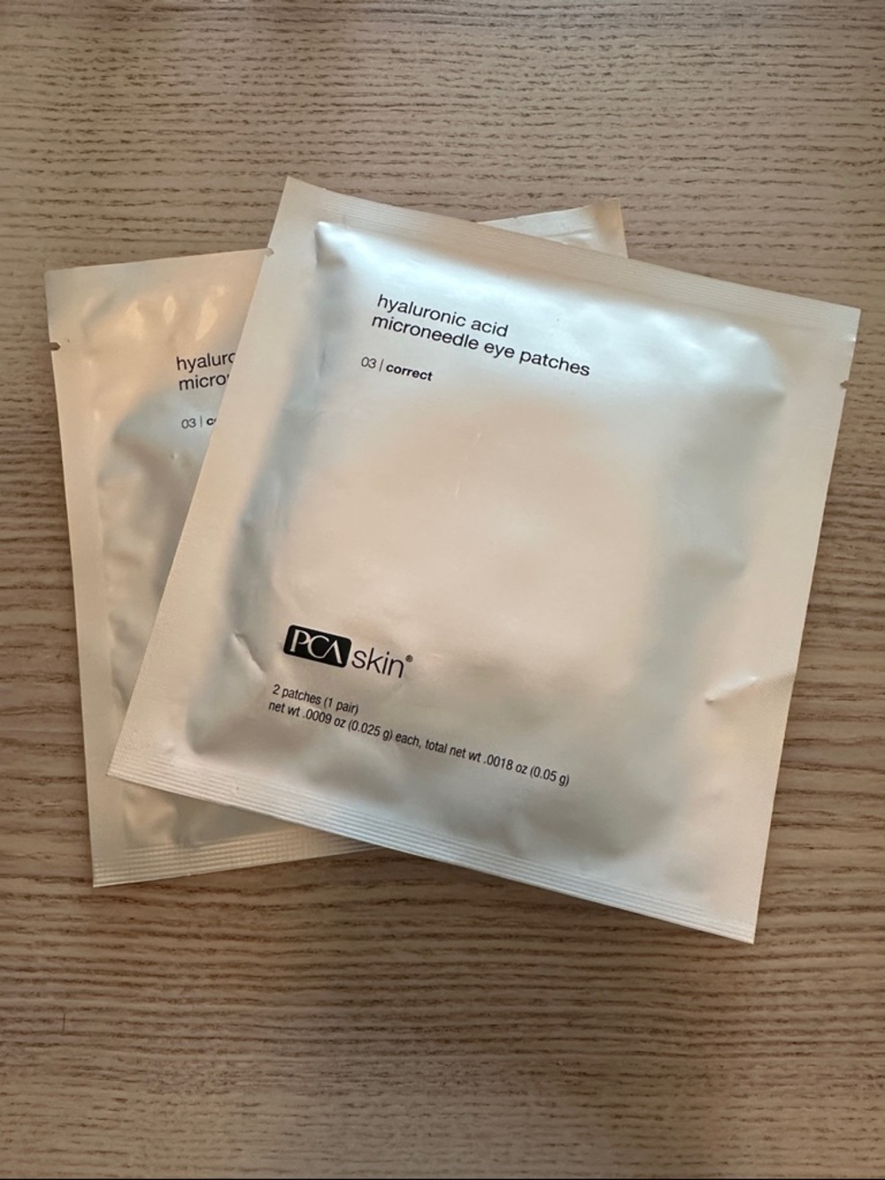 PCA Skin Hyaluronic Acid Microneedle Eye Patches x 2